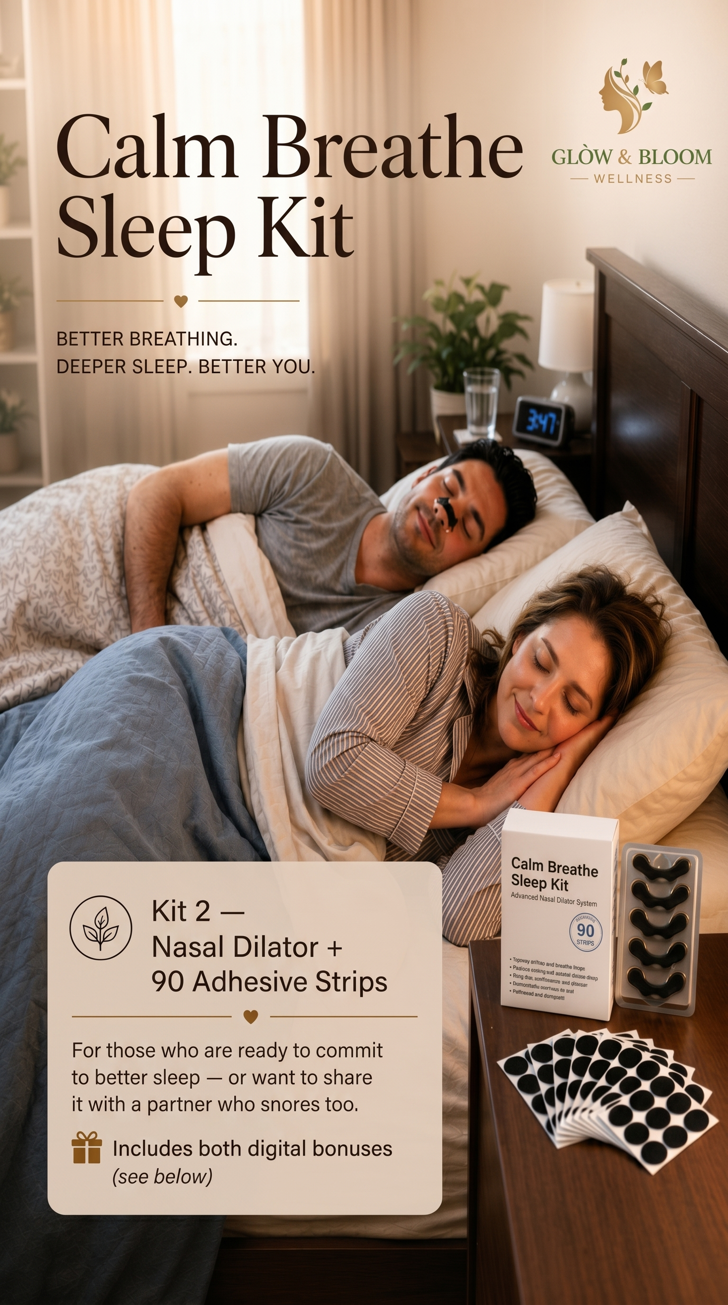 Calm Breathe Sleep Kit